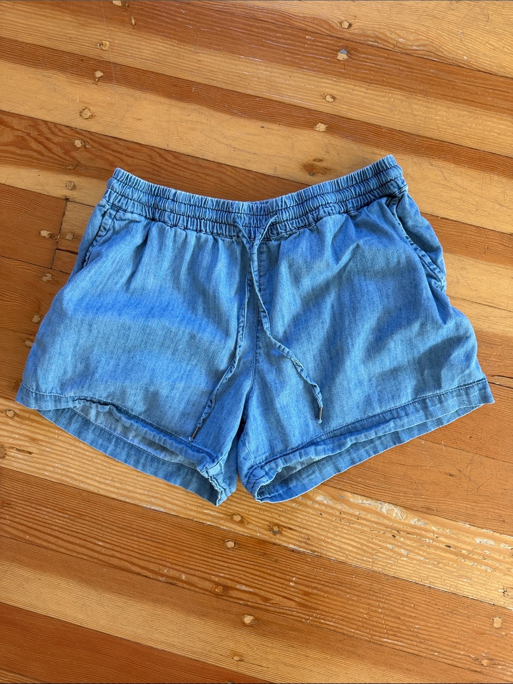 Style & Co Pull On Chambray Shorts‎ Small